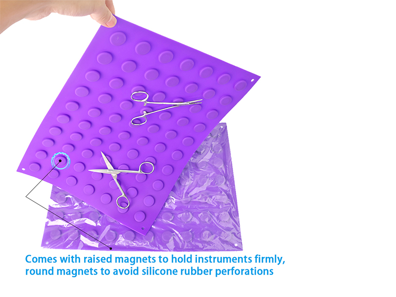 SILIPI Silicone Magnetic Instrument mat, 12 X 16 Inches, Reusable and Autoclavable Instrument Trays Magnetic Mats (6).jpg