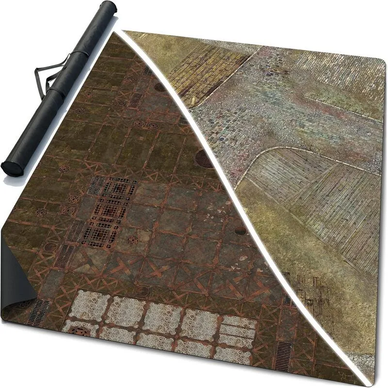 Warzone Studio 60 x 44 inch Double-Sided Rubber Battle Mat