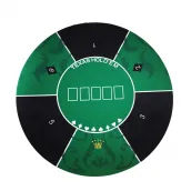 Factory Supply High Quality Custom Printing 120*60*0.2cm Round Portable Wear-resistant Poker Table Rubber Mat Suppliers