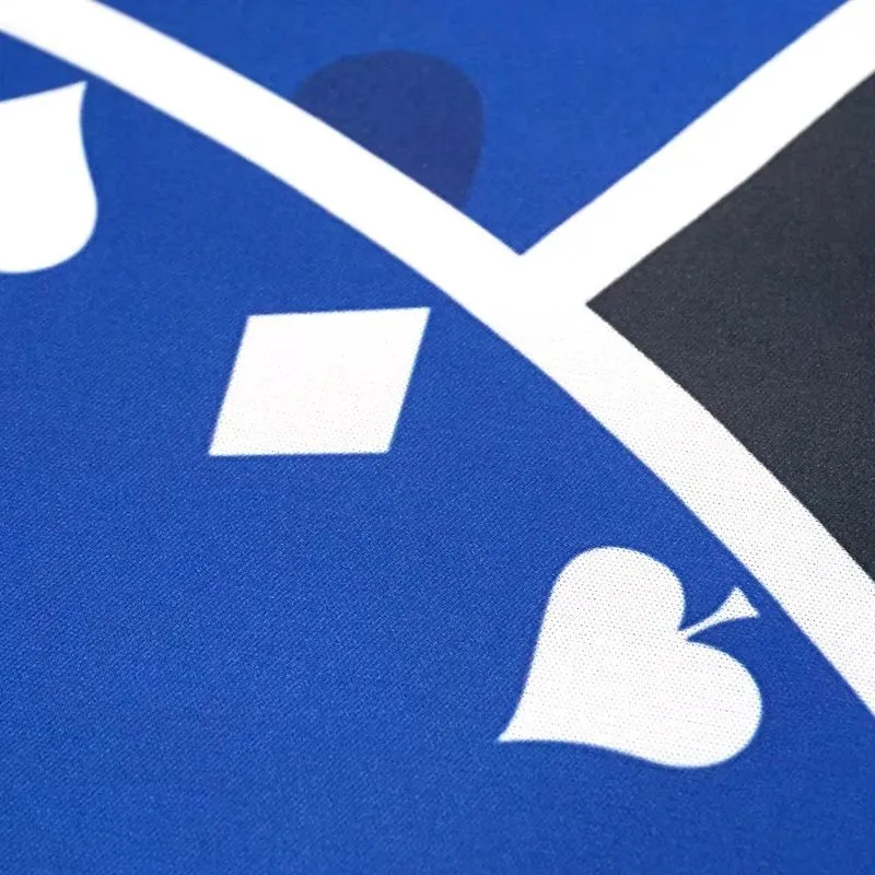 Factory Supply High Quality Custom Printing 120*60*0.2cm Round Portable Wear-resistant Poker Table Rubber Mat Suppliers
