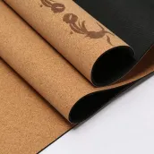 Non-toxic, eco-friendly, anti-slip and natural cork yoga mat
