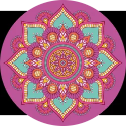 Customized Eco Friendly Non Slip Exercise Workout Gym Meditation Jump Large Circular Circle Rubber PU Round Yoga Mat 140 cm