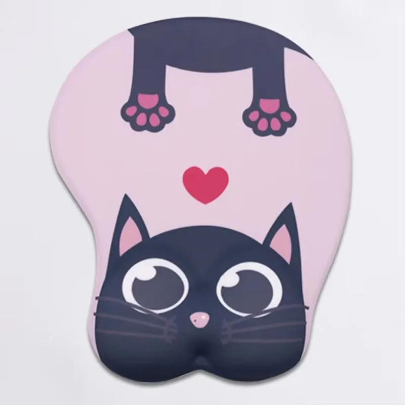 Customize Your Logo 3D Mousepads Environmentally Friendly Silicone Cartoon Gaming Mouse Pad