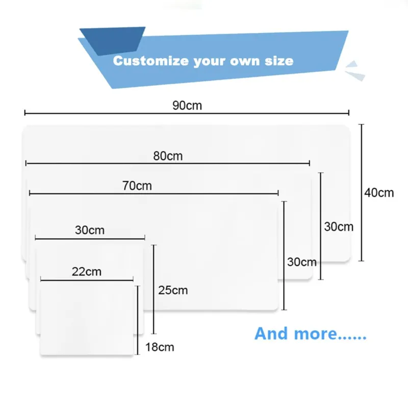 Custom Factory Price Mouse Pad Supplier Waterproof Mouse Pad Personalizado