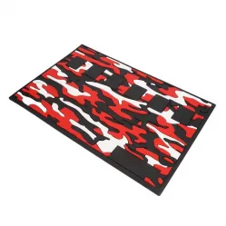 Custom Hair Salon Pvc Rubber Barber Magnetic Station Pads Mat Barber Shop Silicone Magnetic Collection Mat for Hair Clippings