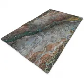 Custom Full Colour Design Printed Neoprene Game Mat Wargame Mat Kit 4'x4'