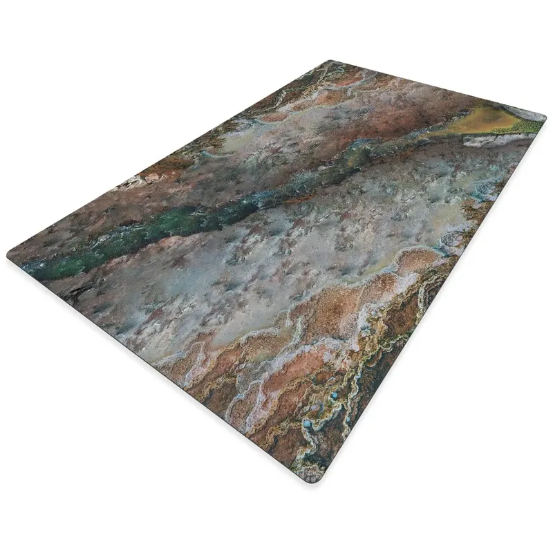 Custom Full Colour Design Printed Neoprene Game Mat Wargame Mat Kit 4'x4'