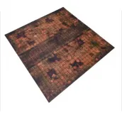 Custom Full Colour Design Printed Neoprene Game Mat Wargame Mat Kit 4'x4'