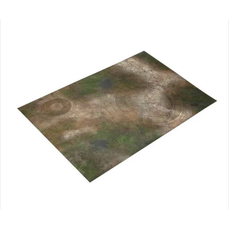 Custom Full Colour Design Printed Neoprene Game Mat Wargame Mat Kit 4'x4'