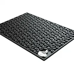 Anti-slip Coffee Mat, bar Mat, Tea Mat, Cup Mat, Custom PVC Mat. Custom Silicone Mat