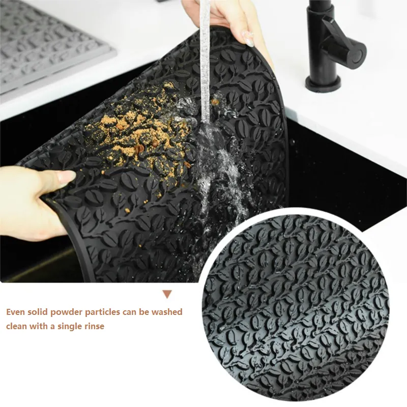 Anti-slip Coffee Mat, bar Mat, Tea Mat, Cup Mat, Custom PVC Mat. Custom Silicone Mat