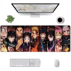 High Quality Compatible Demon Slayer Anime Gaming Large Mouse Pad Rubber Mat Computers Desktop PC Laptop Office Big Mouse Pad