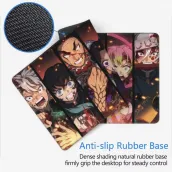 High Quality Compatible Demon Slayer Anime Gaming Large Mouse Pad Rubber Mat Computers Desktop PC Laptop Office Big Mouse Pad