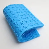 Factory Direct Sell Blue Silicone Pin Mat High Quality Eco-friendly Medical Use Silicone Pinning Mat Surgical Instrument Mat