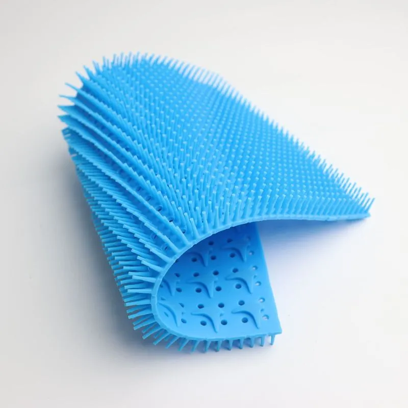 Factory Direct Sell Blue Silicone Pin Mat High Quality Eco-friendly Medical Use Silicone Pinning Mat Surgical Instrument Mat