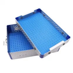 Silicone Mats Fo Surgical Instrument Tray Case Box Surgical Silicone Pin Mats Silicone Finger Mats Line Sterilization Trays