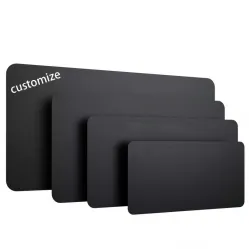 Blank Eco Friendly Rubber Logo Custom Mouse Pad Large Gaming Anime Top Feel Mouse Pad White Black Desk Mouse Pad
