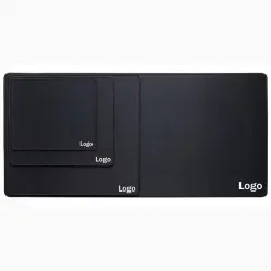 Large Custom Anime Mouse Pad Top Feel Rubber Logo White Black Desk Mouse Pad Flexible Mouse Pad
