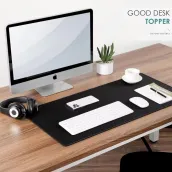 Large Custom Anime Mouse Pad Top Feel Rubber Logo White Black Desk Mouse Pad Flexible Mouse Pad