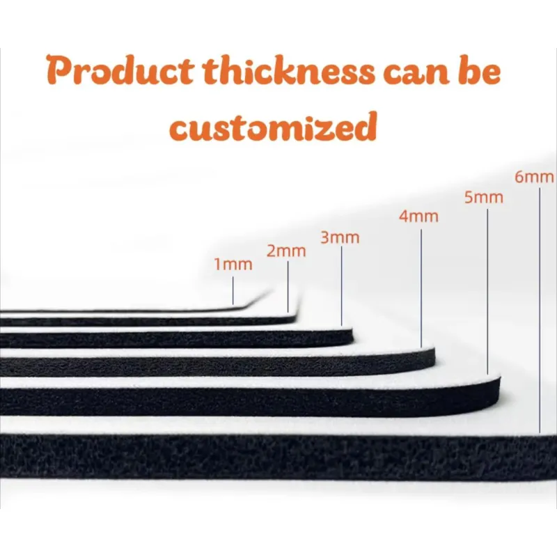 2025 factory customized rubber mouse pad material blank mouse pad rolls
