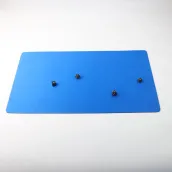 Solid Color Standard Gaming Playmat Mousepad-Blue