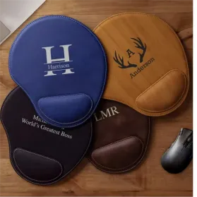 Leather mouse pad: A comfortable and high-quality office item