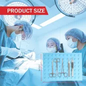 SILIPI Magnetic Mat for Instruments and Tools, 12 x 16 inches, Blue, magnetic instrument mats for surgery