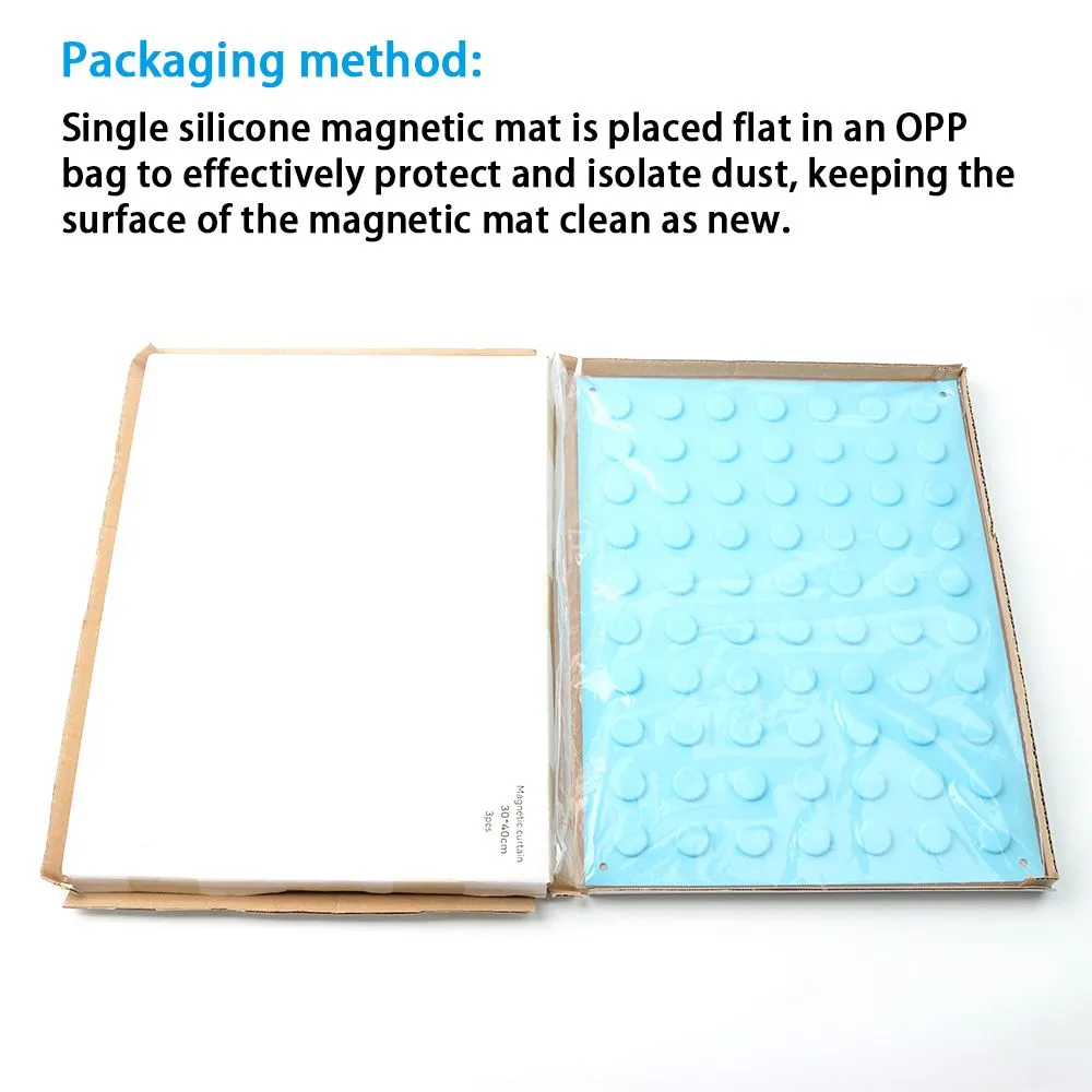 SILIPI Magnetic Mat for Instruments and Tools, 12 x 16 inches, Blue, magnetic instrument mats for surgery