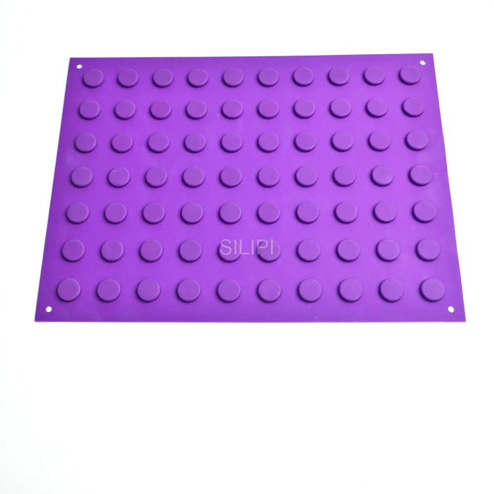 Purple reusable silicone surgical instrument magnetic pad