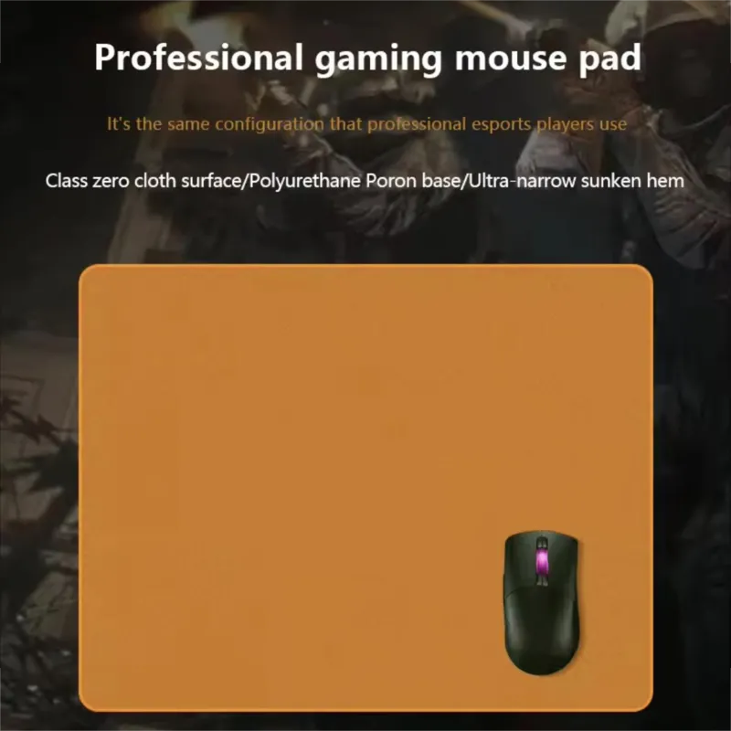New Poron Base High Density Cotton Cambric Custom Gaming Mouse Pad Delicate Desk Mat Custom Color Mouse Pad