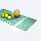 Customized Multi-Size PVC Bar Mat Anti-Slip Rubber Beer Drinking Barmat Table Decorative Coffee Bar Mat