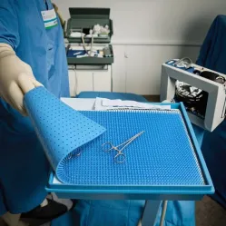 customizable size silicone needle pad, suitable for medical equipment. Environmentally friendly and reusable.