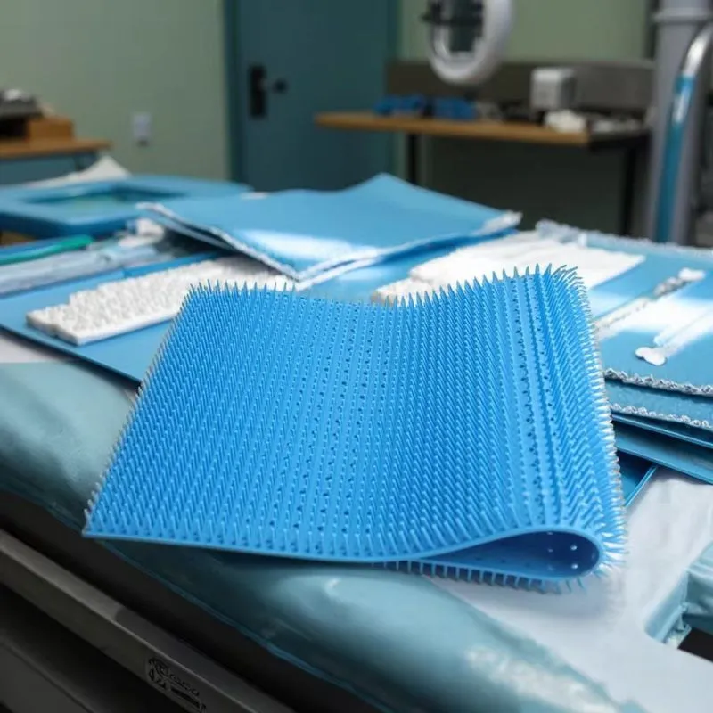 customizable size silicone needle pad, suitable for medical equipment. Environmentally friendly and reusable.