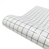 Customizable size and shape printed pattern transparent PVC table mat