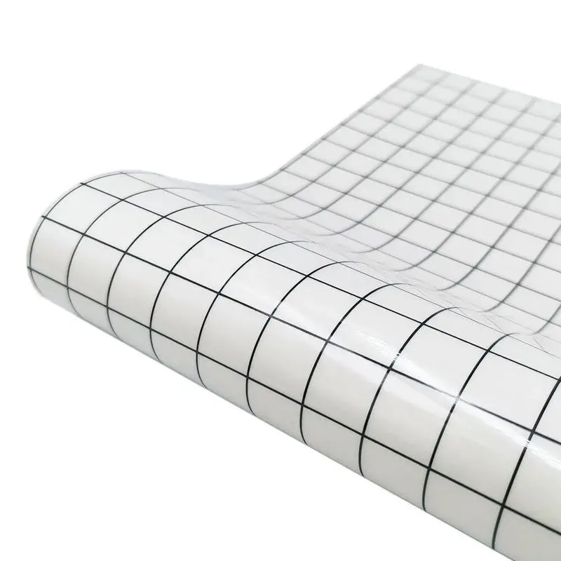 Customizable size and shape printed pattern transparent PVC table mat