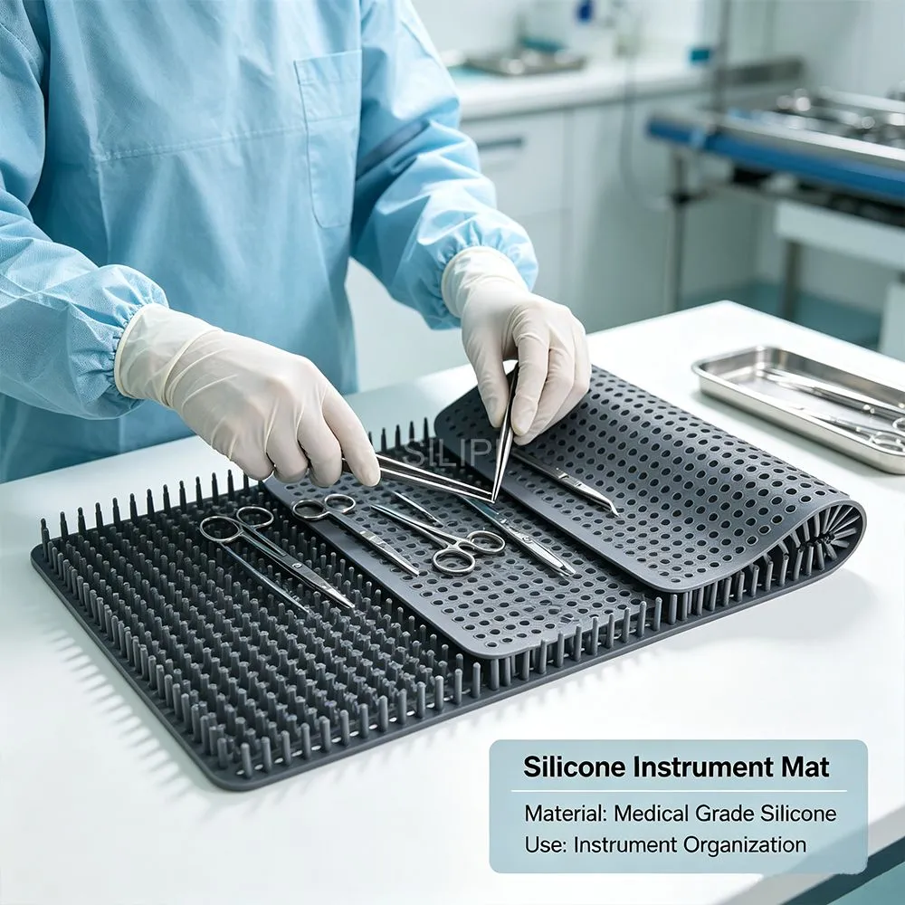 Silicone Pin Mat | Autoclavable Surgical Instrument Pin Mat