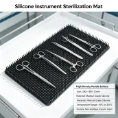 Silicone Pin Mat | Autoclavable Surgical Instrument Pin Mat