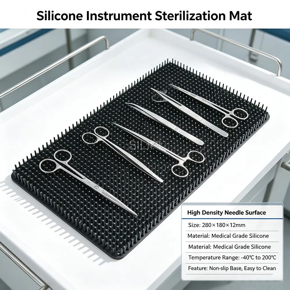 Silicone Pin Mat | Autoclavable Surgical Instrument Pin Mat