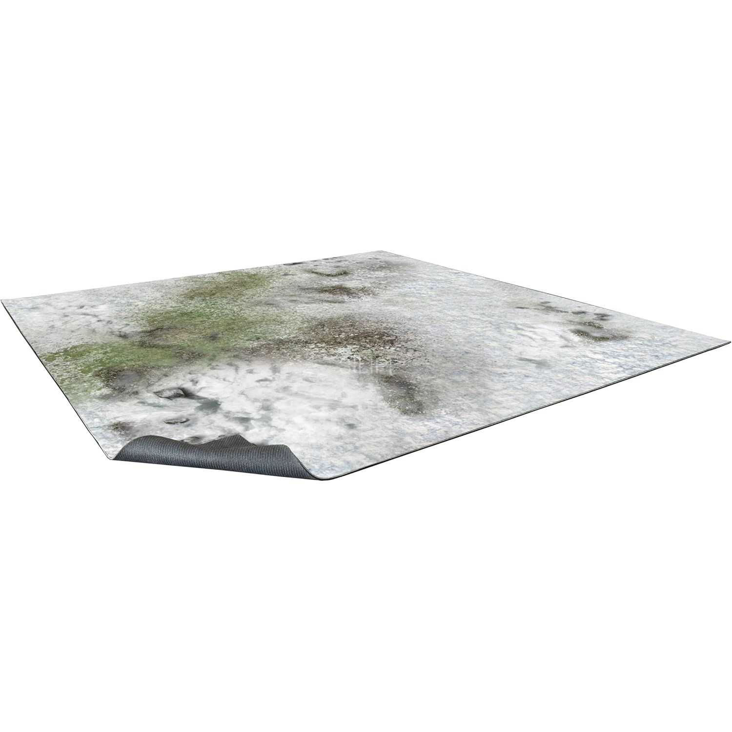 Terrain Winter Snowscape Game Mat 2x2 - Neoprene Playmat for Warhammer, D