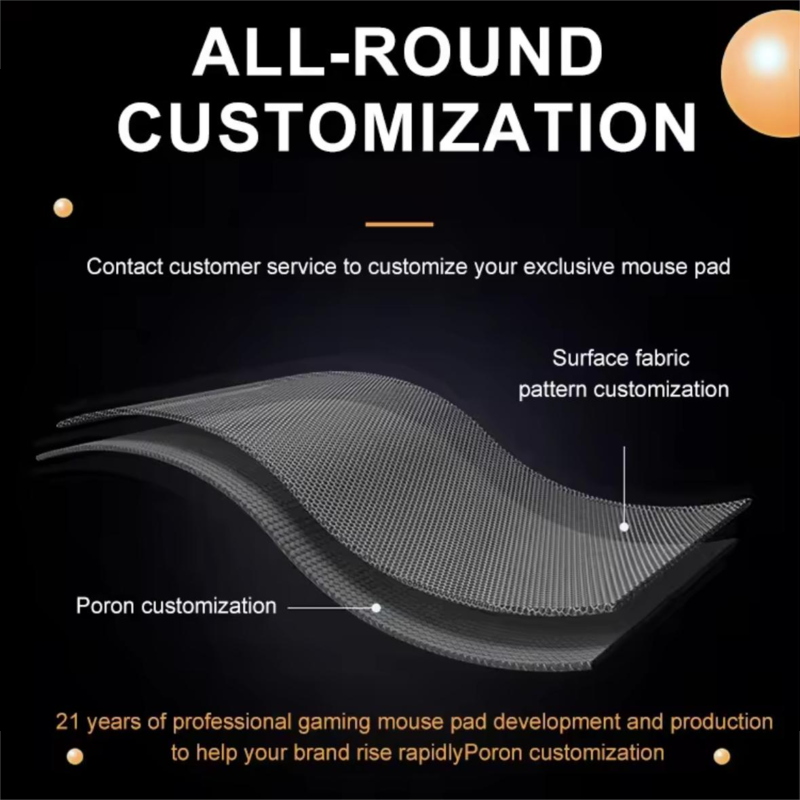 Super Soft E-Sports Gaming Mouse Pad Polyurethane