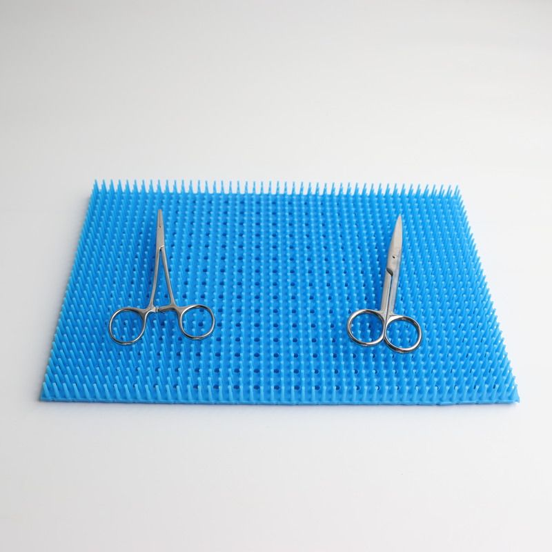 customizable size silicone needle pad, suitable for medical equipment. Environmentally friendly and reusable.